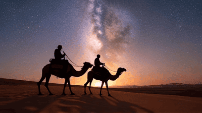 Mongolia's Gobi Desert Adventure: Camel Trekking, Starry Nights & Staying with Nomadic Families